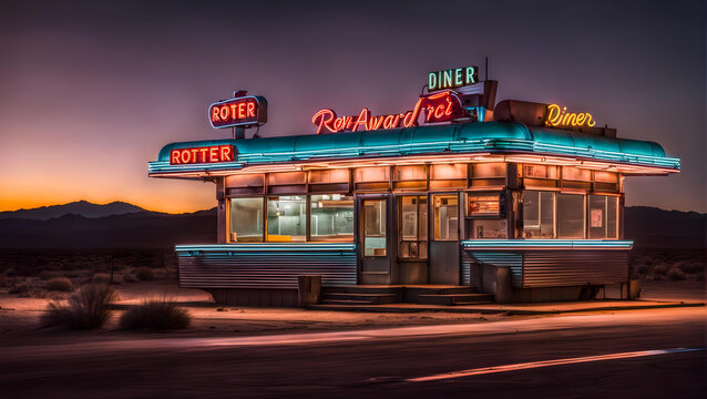 Devanture du Wendy's Diner